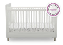 Load image into Gallery viewer, Avery 3-in-1 Convertible Crib with Guardrail: Where Parenthood Meets Peace of Mind!