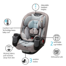 Load image into Gallery viewer, Grow and Go™ Comfort Cool All-in-One Convertible Car Seat