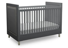 Load image into Gallery viewer, Avery 3-in-1 Convertible Crib with Guardrail: Where Parenthood Meets Peace of Mind!