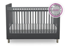 Load image into Gallery viewer, Avery 3-in-1 Convertible Crib with Guardrail: Where Parenthood Meets Peace of Mind!