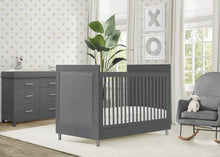 Load image into Gallery viewer, Avery 3-in-1 Convertible Crib with Guardrail: Where Parenthood Meets Peace of Mind!