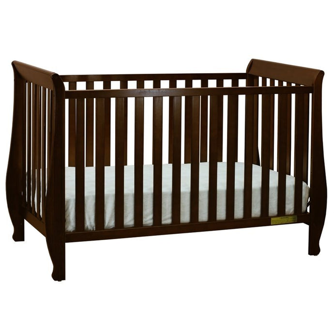 Naomi 4-IN-1 Convertible Baby Crib With Toddler Rail and Mattress