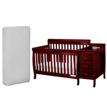 Load image into Gallery viewer, Kimberly Convertible Crib with Changing Table
