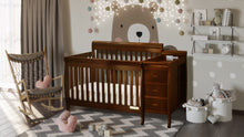 Load image into Gallery viewer, Kimberly Convertible Crib with Changing Table