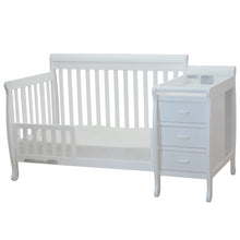 Load image into Gallery viewer, Kimberly Convertible Crib with Changing Table