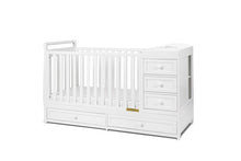 Load image into Gallery viewer, Daphne 3 in 1 Crib and Changer Combo