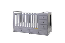 Load image into Gallery viewer, Daphne 3 in 1 Crib and Changer Combo