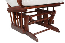 Load image into Gallery viewer, Alice Glider Chair and Ottoman with Pillow