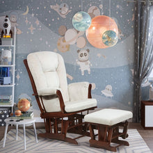Load image into Gallery viewer, Alice Glider Chair and Ottoman without Pillow