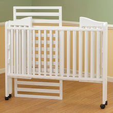 Load image into Gallery viewer, Orbelle Lisa Full Size Folding Crib With Mattress