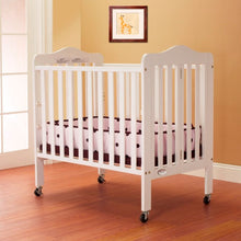 Load image into Gallery viewer, Noa Three level Mini Portable Folding Crib With Free Mattress