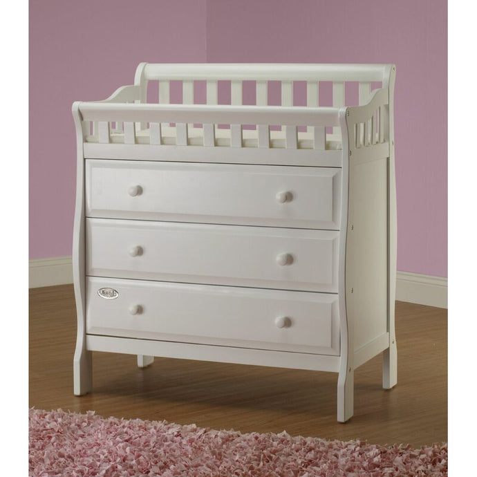Orbelle Trading Changing Table Dresser with Pad