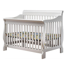 Load image into Gallery viewer, Orbelle Lifestyle Convertible 4 in 1 Sleigh Crib With Mattress